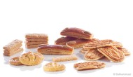 Zoute koekjes gesorteerd afbeelding
